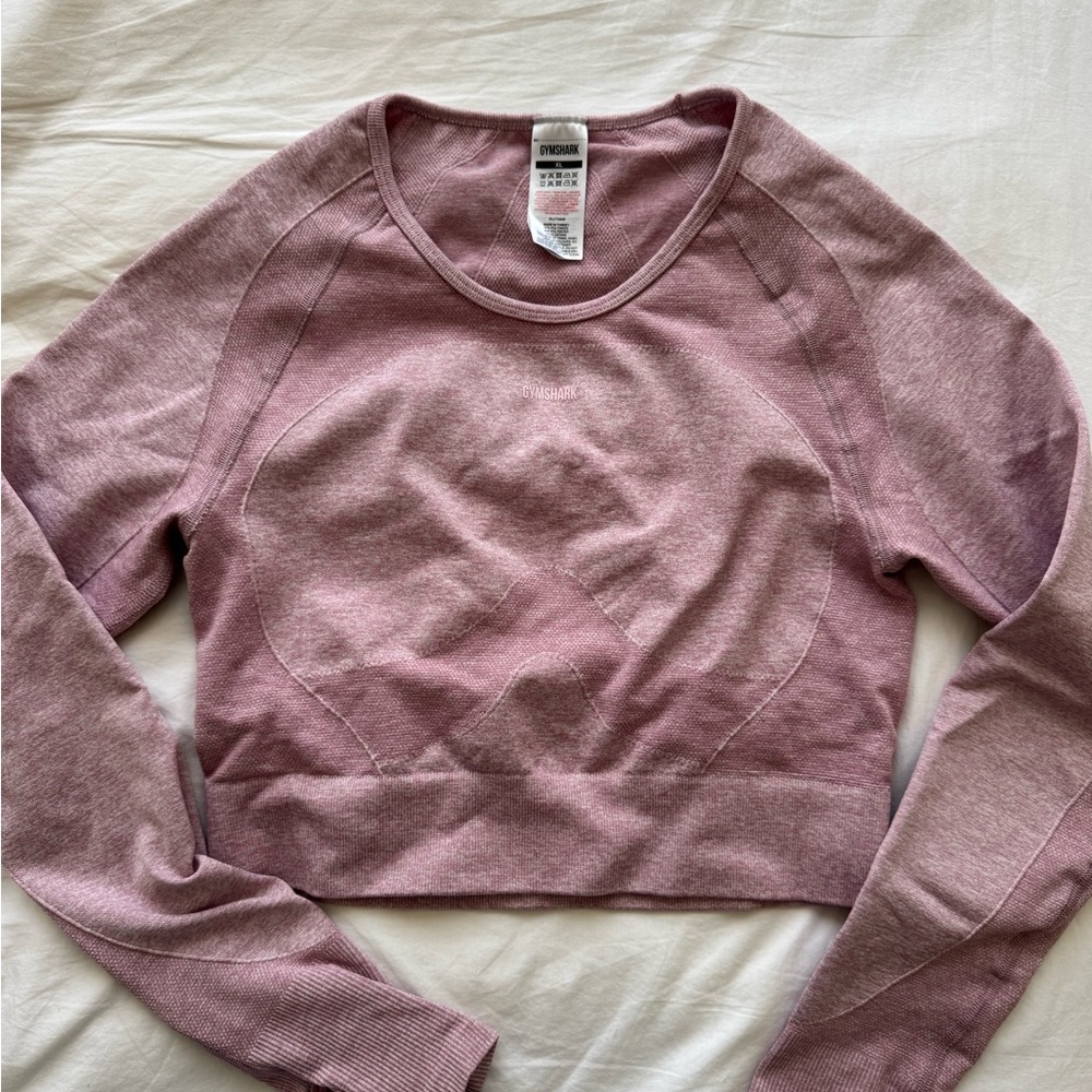 Gymshark Flex Crop Top in Pink